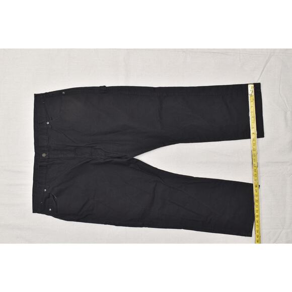 Men Jeans Dickies 44x30 Cotton Blend Black Dark Carpenter Loose Fit - Picture 4 of 8